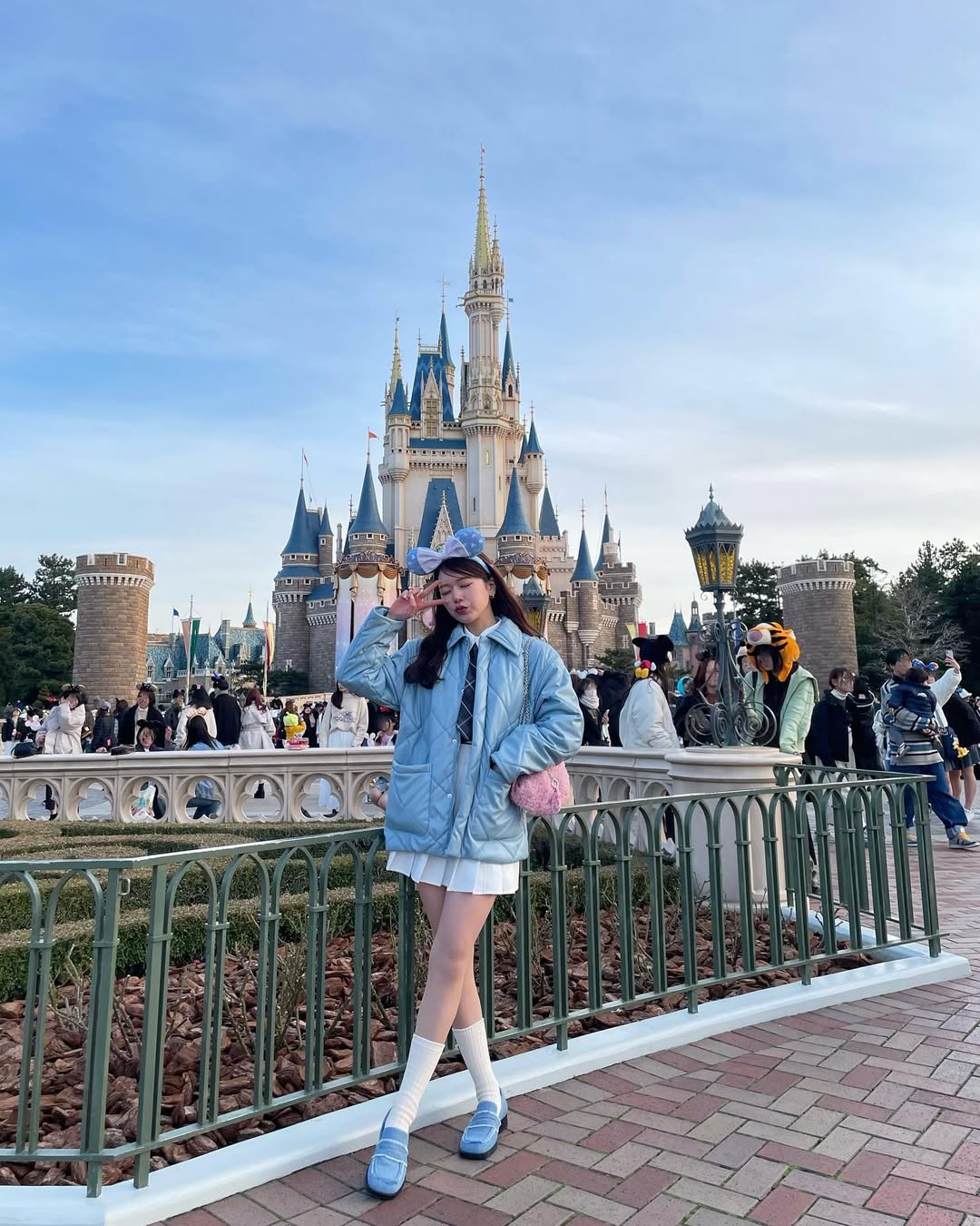 Charming Disney Park Winter Outfit Inspiration