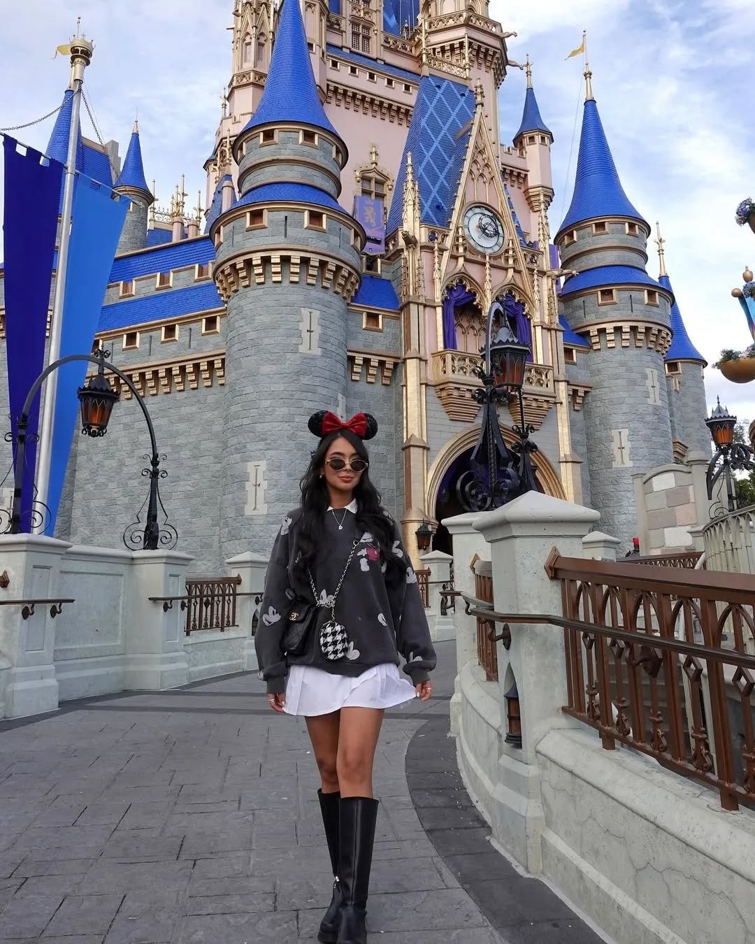 Edgy Winter Disney Bound with a Playful Twist