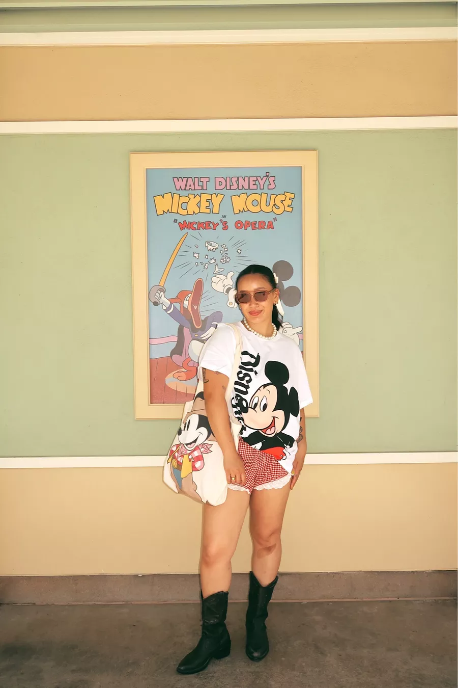 Chic Summer Disney Bound with Mickey Mouse