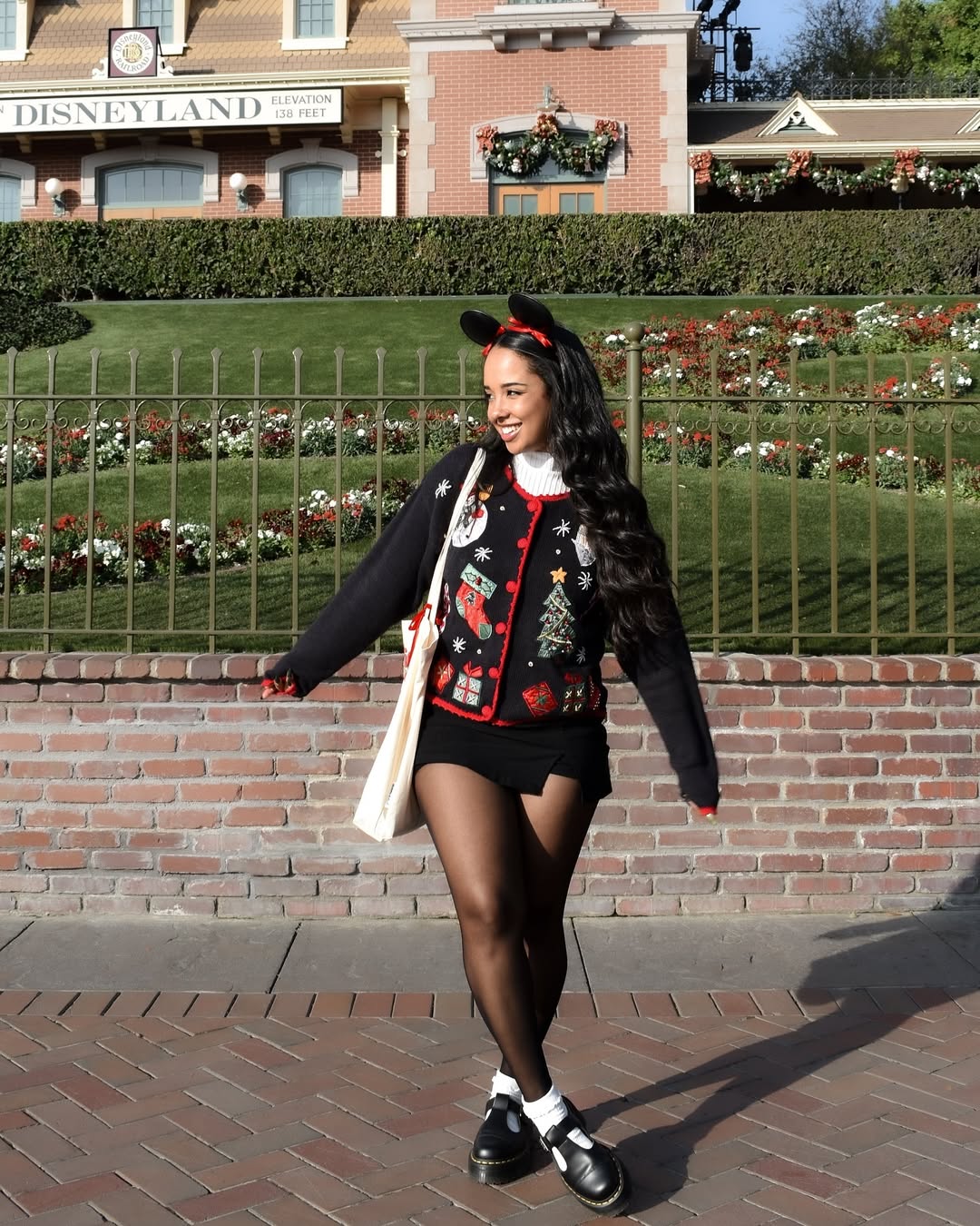 Charming winter Disney outfit for theme parks